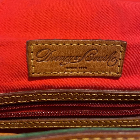 Dooney and Bourke Florentine genuine leather full flap saddle bag - Picture 10 of 16